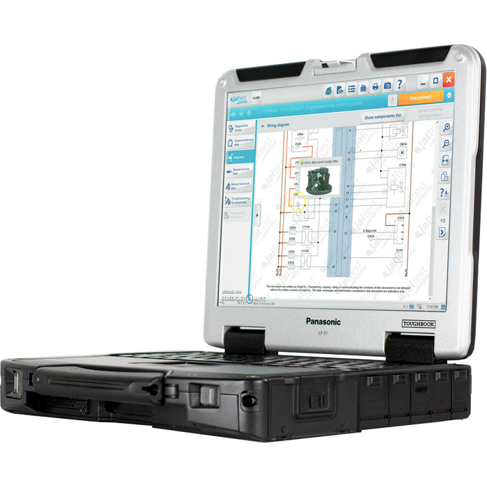 Used Jaltest Marine Dealer Level Diagnostic Tool GAS Only