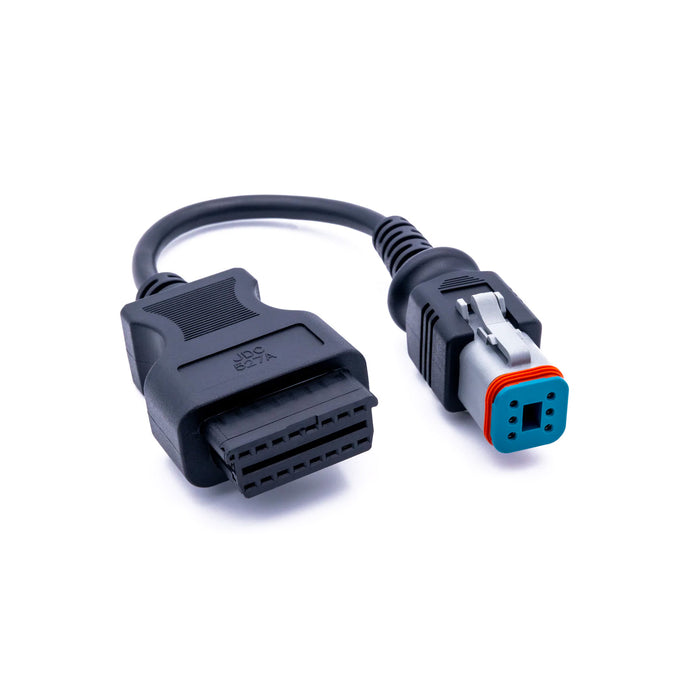 Cojali Volvo Penta 6 Pin and Yamaha Helm Cable for Jaltest Marine (JDC527A)