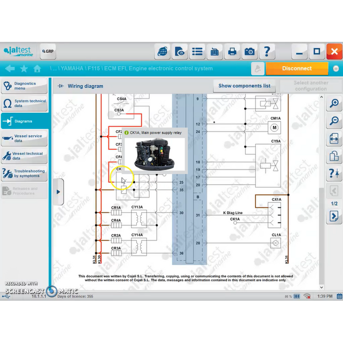 Jaltest Marine Dealer Level Diagnostic Tool for Outboard Engines