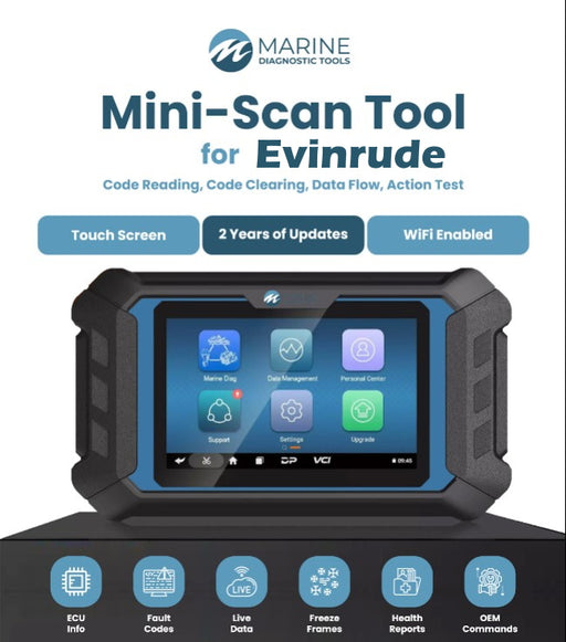 Marine Diagnostic Mini Scan Tool for Evinrude Engines