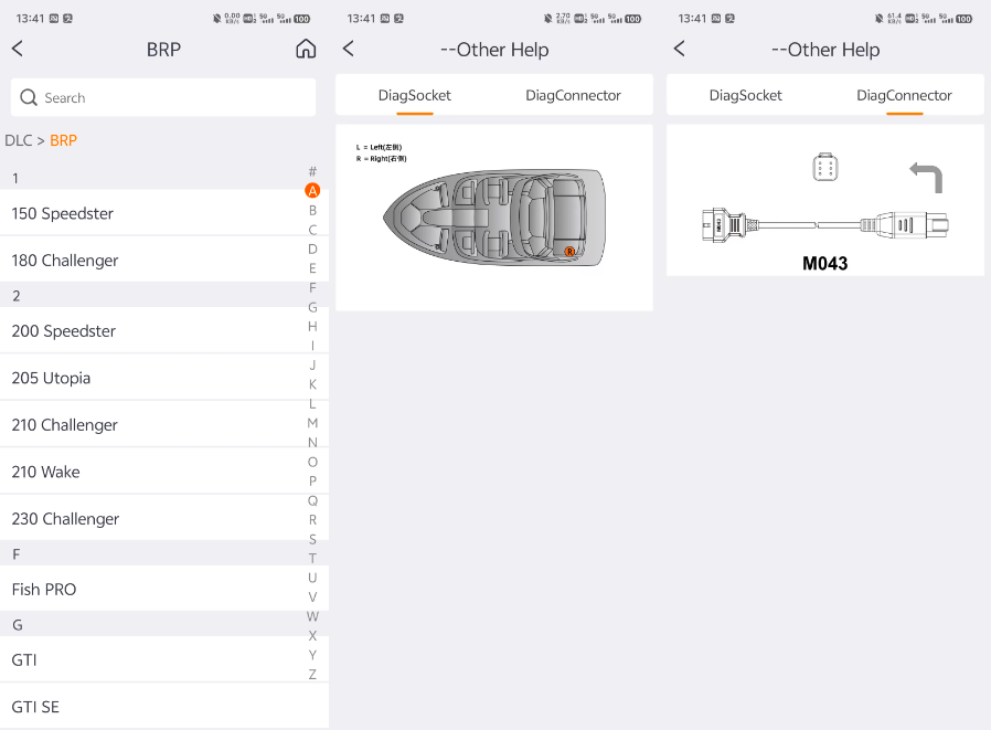 Marine Diagnostic Mini Scan Tool for Sea Doo Engines