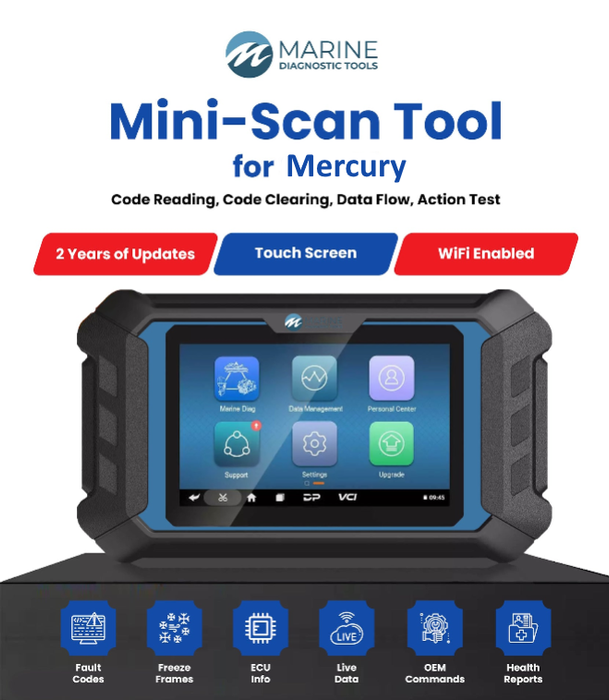 Marine Diagnostic Mini Scan Tool for Mercury Engines