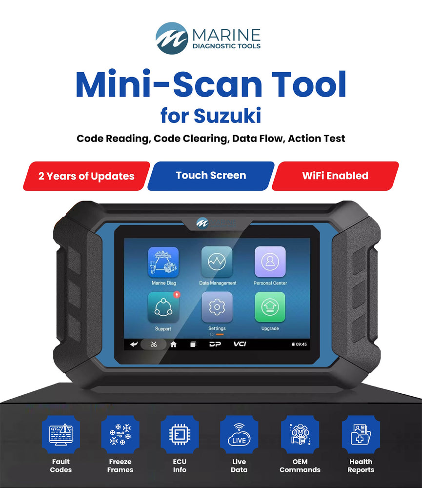 Marine Diagnostic Mini Scan Tool for Suzuki Engines