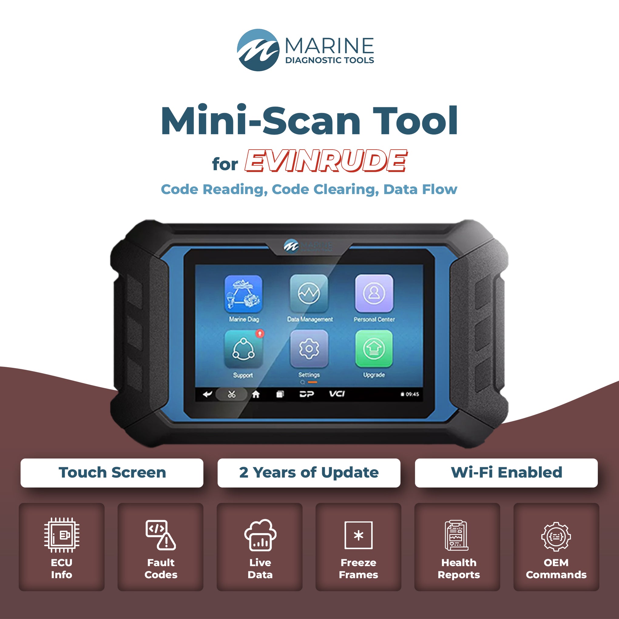 Marine Diagnostic Mini Scan Tool for Evinrude Engines — Marine ...