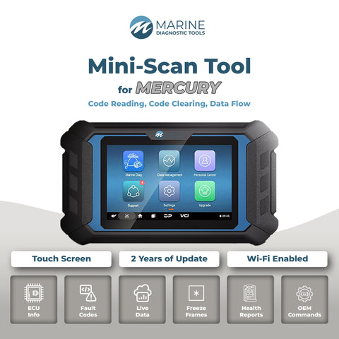 Marine Diagnostic Mini Scan Tool for Mercury Engines