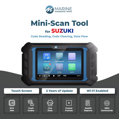 Marine Diagnostic Mini Scan Tool for Suzuki Engines