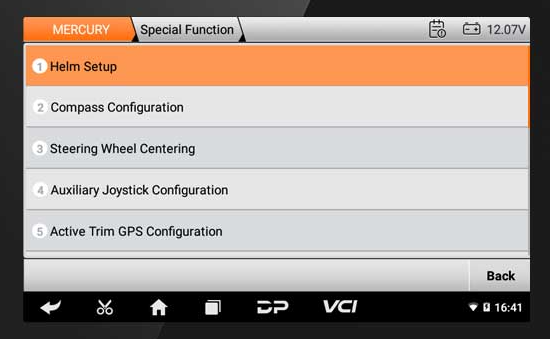 Marine Diagnostic Mini Scan Tool for Mercury Engines