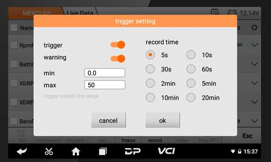 Marine Diagnostic Mini Scan Tool for Mercury Engines