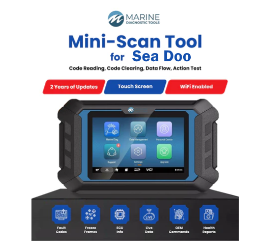 Marine Diagnostic Mini Scan Tool for Sea Doo Engines