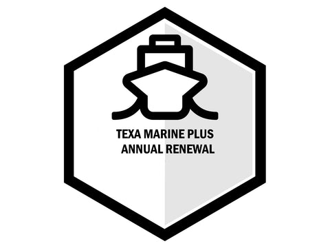 TEXA Marine Basic/Plus Software Annual Renewal PLUS