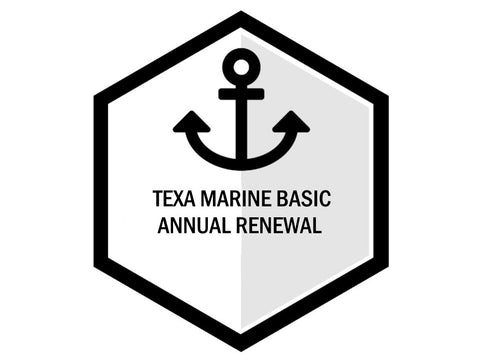 TEXA Marine Annual Renewal BASIC